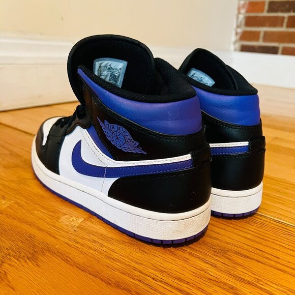 Air Jordan 1 Mid Purple Iris VNDS Sz 8.5 554724-095 - Picture 13 of 16